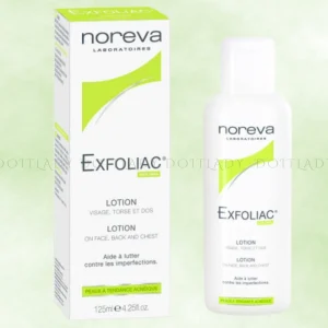 خرید لوسیون ضد جوش بدن EXFOLIAC نوروا - فروشگاه دو ایت لیدی