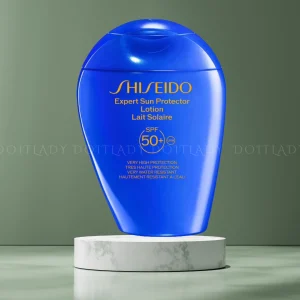 خرید لوسیون ضد آفتاب صورت و بدن شیسیدو SPF50+ - دو ایت لیدی