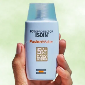خرید ضد آفتاب فیوژن واتر SPF50 بدون رنگ ایزدین - دو ایت لیدی