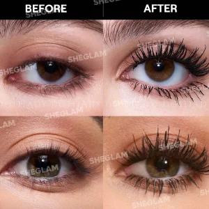 خرید ریمل ضد آب شیگلم دو سر sheglam volum Mascara Black - فروشگاه دو ایت لیدی