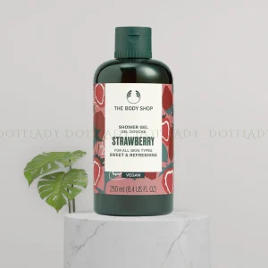 خرید شوینده بدن توت فرنگی بادی شاپ - فروشگاه دو ایت لیدی