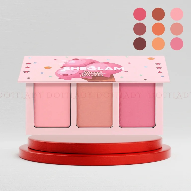 خرید رژگونه ۳ رنگ شیگلم Sweet Cheeks Blush Trio - فروشگاه دو ایت لیدی