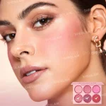 خرید پالت رژگونه 6 رنگ شیگلم - فروشگاه دو ایت لیدی