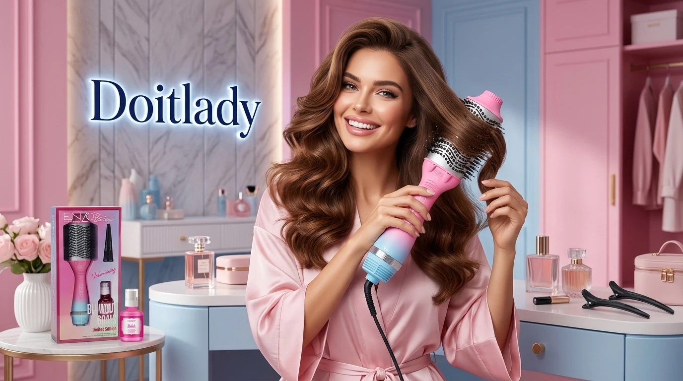 سشوار برسی انزو مدل باربی EN-752 سشوار برسی انزو مدل باربی EN-752