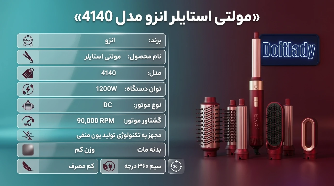 سشوار انزو مدل EN-4140