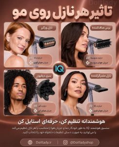 خرید سشوار وزگیر شارک مدلhd543-pluk - دو ایت لیدی
